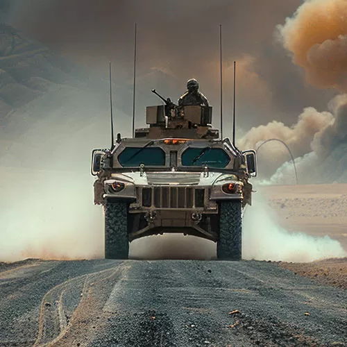 Military Vehicle tank - partner products warfighter focused logistics