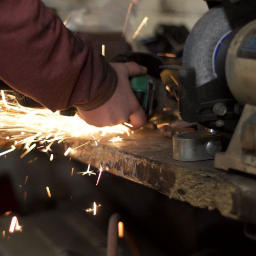 Grinding Metal